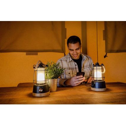 Brennenstuhl - Lampă LED reîncărcabilă cu reglare intensitate LED/6W/5200 mAh/3,7V 2700-6500K IP44