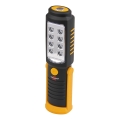 Brennenstuhl - Lanternă de lucru LED, 3xAA, portocalie