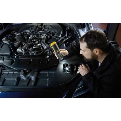 Brennenstuhl - Lanternă de lucru LED, 3xAA, portocalie