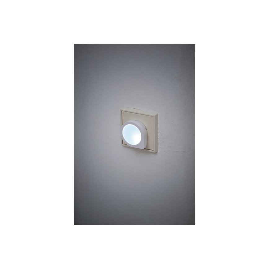 Brennenstuhl - Lumină de orientare LED cu senzor pentru priză LED/0,2W/230V