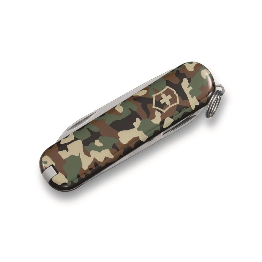 Briceag multifuncțional Victorinox CLASSIC SD 5,8 cm/7 funcții camuflaj