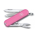 Briceag multifuncțional Victorinox CLASSIC SD 5,8 cm/7 funcții roz
