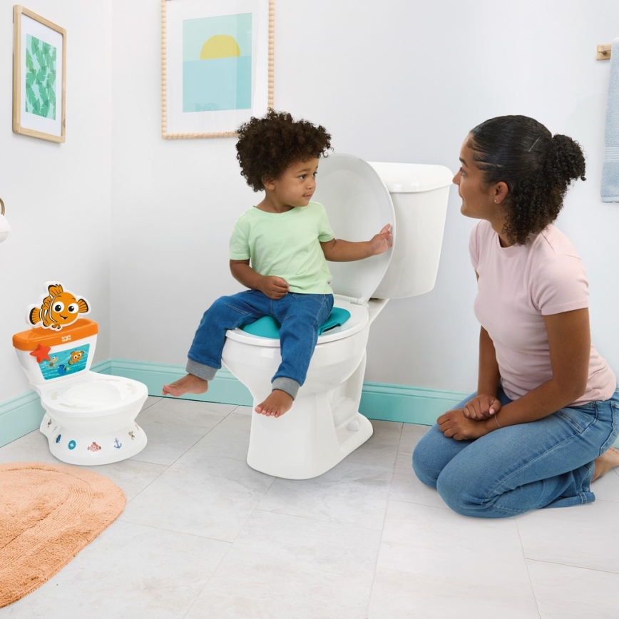 Bright Starts - Olita MY SIZE pentru copii, cu sunet, Finding Nemo, 2xAAA