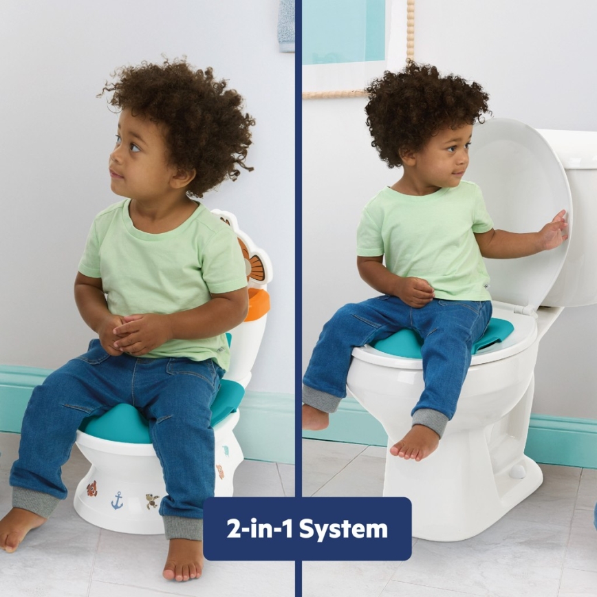 Bright Starts - Olita MY SIZE pentru copii, cu sunet, Finding Nemo, 2xAAA