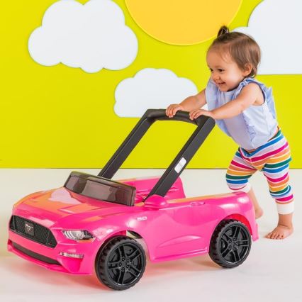 Bright Starts - Premergător 3-în-1 FORD MUSTANG, roz