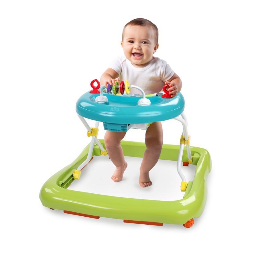 Bright Starts - Premergător pentru bebeluși Giggling Safari