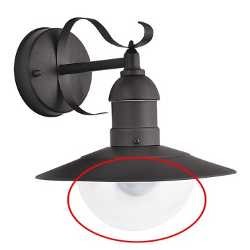 Brilagi - Abajur de rezervă pentru corpul de iluminat MOLDE E27, transparent