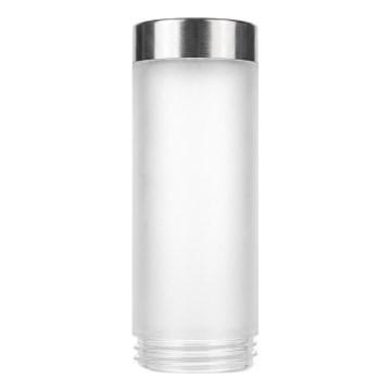 Brilagi - Abajur de schimb pentru lampa de exterior ELIA E27 alb/crom mat
