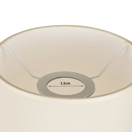 Brilagi - Abajur pentru lampă de masă TABLON E27 Ø 14 cm crem