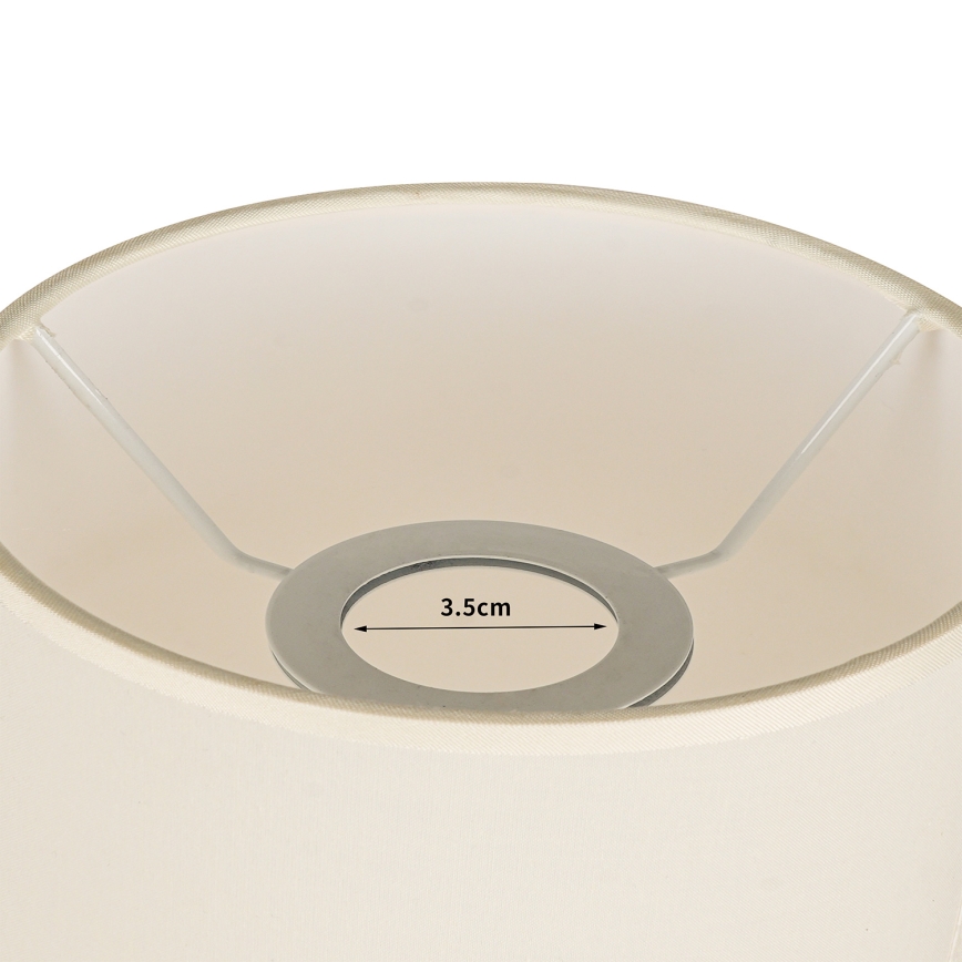 Brilagi - Abajur pentru lampă de masă TABLON E27 Ø 14 cm crem