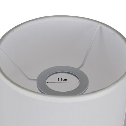 Brilagi - Abajur TABLON pentru lampă de masă, E27, Ø 14 cm, alb