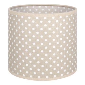 Brilagi - Abajur universal BOBO E27, diametru 15 cm, bej cu buline