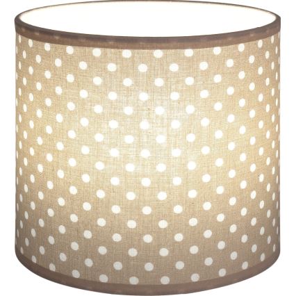 Brilagi - Abajur universal BOBO E27, diametru 15 cm, bej cu buline