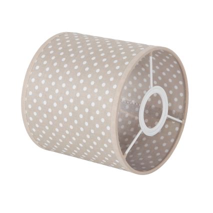 BRILAGI - Abajur universal BOBO E27, diametru 15 cm, bej cu buline