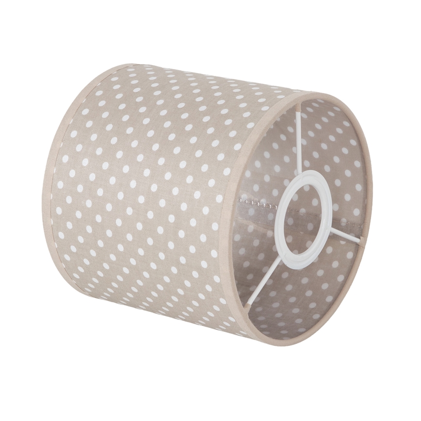 BRILAGI - Abajur universal BOBO E27, diametru 15 cm, bej cu buline