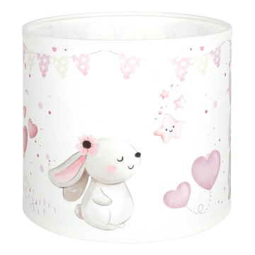 Brilagi - Abajur universal BOBO E27 Ø 15 cm crem/iepurași