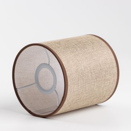Brilagi - Abajur universal NUBILA E27 15,5x14 cm maro