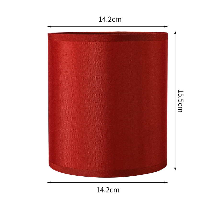 Brilagi - Abajur universal NUBILA E27 15,5x14 cm roșu