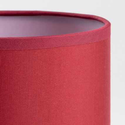 Brilagi - Abajur universal NUBILA E27 15,5x14 cm roșu pompeian