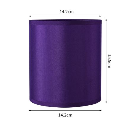 Brilagi - Abajur universal NUBILA E27 15,5x14 cm violet