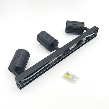 Brilagi - Aplică cu spoturi CRISPINA 3xGU10/10W/230V neagră