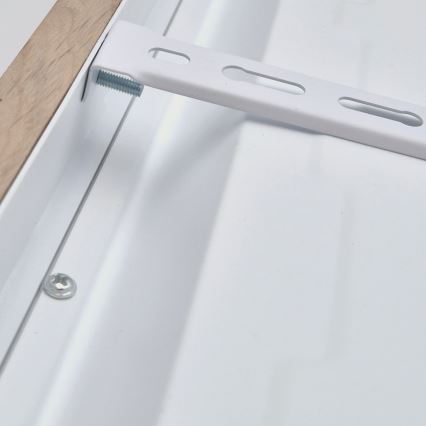 Brilagi - Plafonieră LED pentru baie WOODY FRAME LED/40W/230V 120x30 cm IP44 stejar