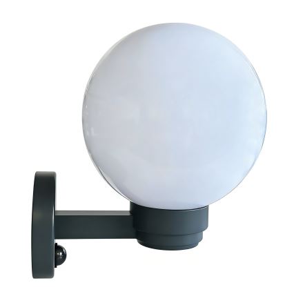 Brilagi - Aplica de perete pentru exterior HARBOR cu senzor de mișcare, 1xE27/40W/230V, IP33, antracit/alb