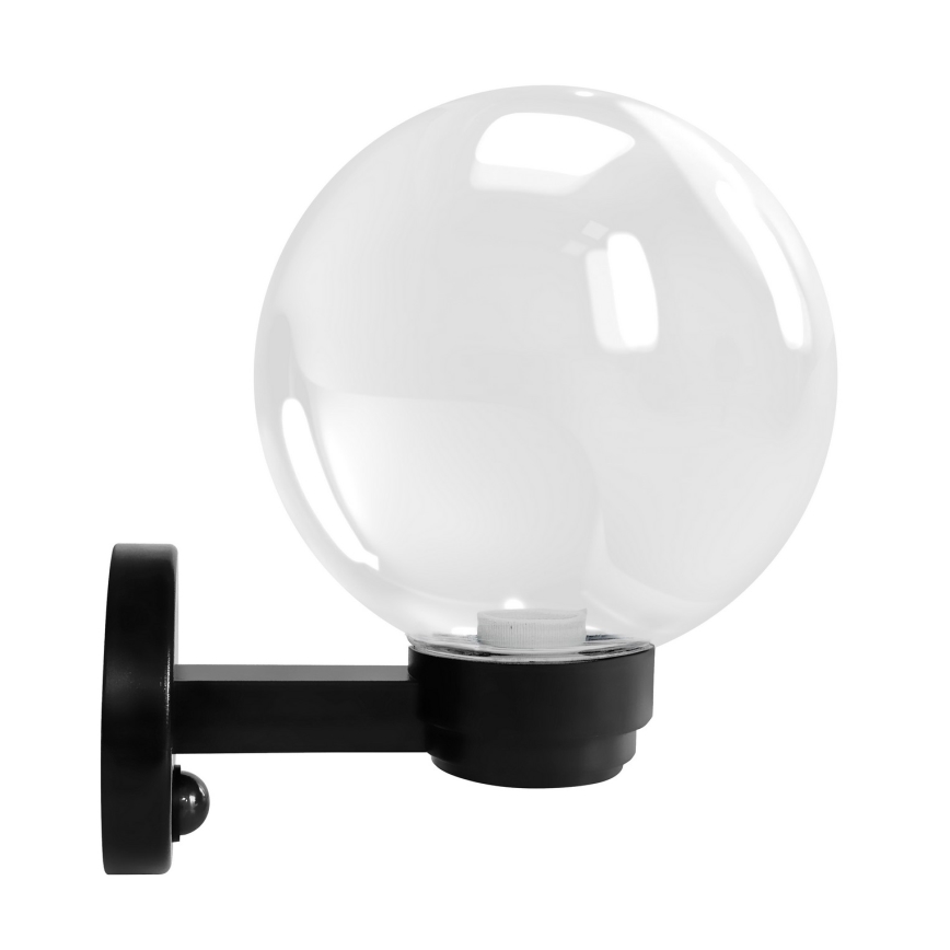 Brilagi - Aplica de exterior HARBOR cu senzor de mișcare, 1xE27/40W/230V, IP33, negru/transparent