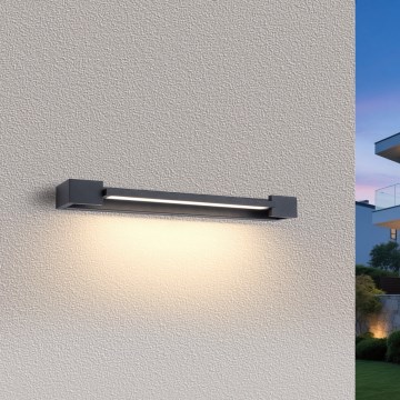 Brilagi - Aplică de exterior LED AQUA LINE, 12W, 230V, 45 cm, IP44, antracit, CRI 90