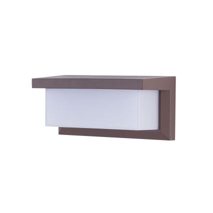 BRILAGI - BRICKY Aplica de perete LED RGBW reglabilă pentru exterior, 1 x E27 / 15 W / 230 V, 2700-6500 K, IP54, maro