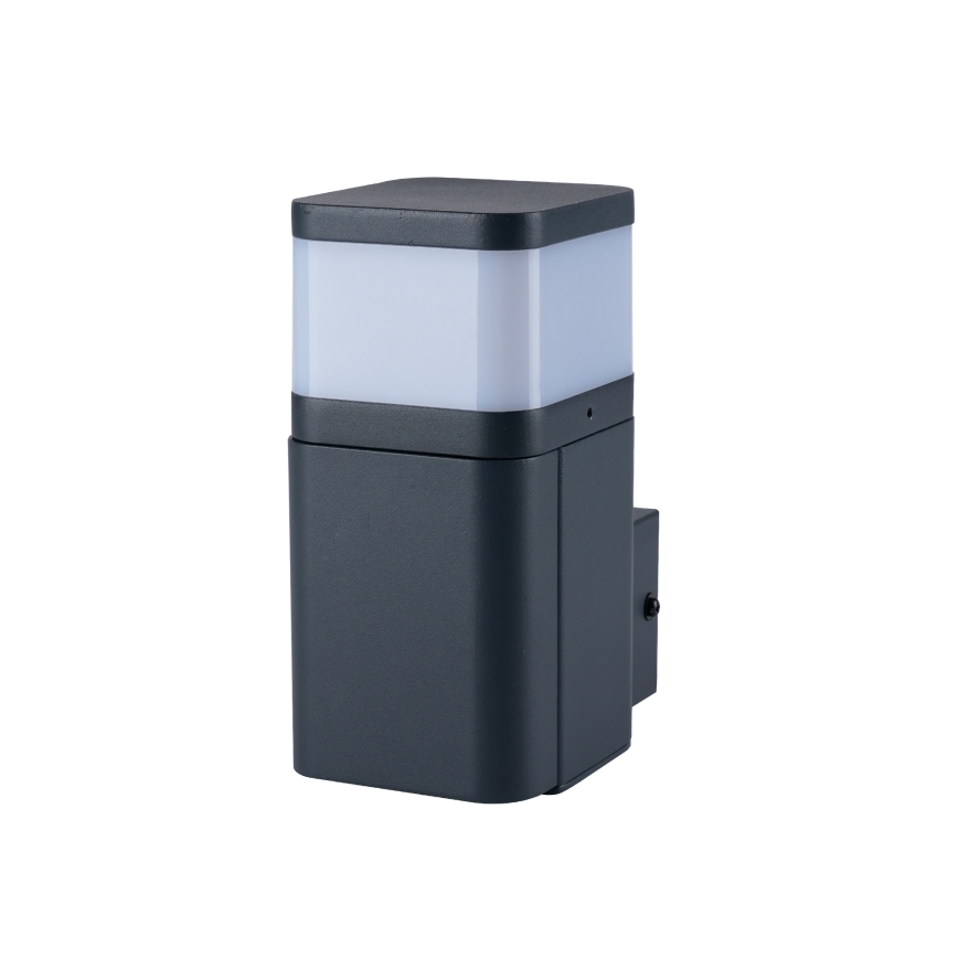 Brilagi - Aplică de exterior cu priză SCHUKO PILLAR 1xG9/11W/230V IP44 antracit