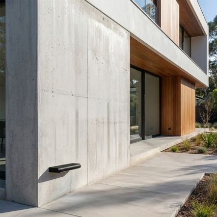 Brilagi - Aplică de exterior SALERNO LED, 12W, 230V, 35,5 cm, negru, IP65