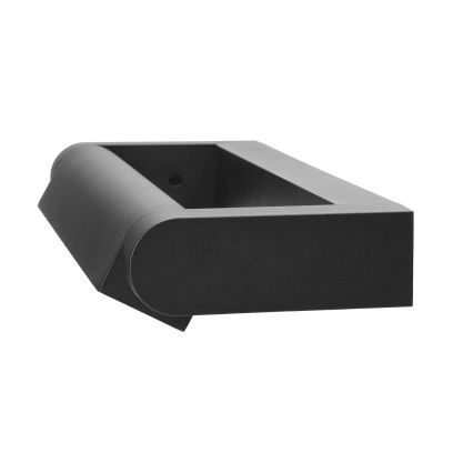 Brilagi - Aplică de exterior SALERNO LED, 12W, 230V, 35,5 cm, negru, IP65
