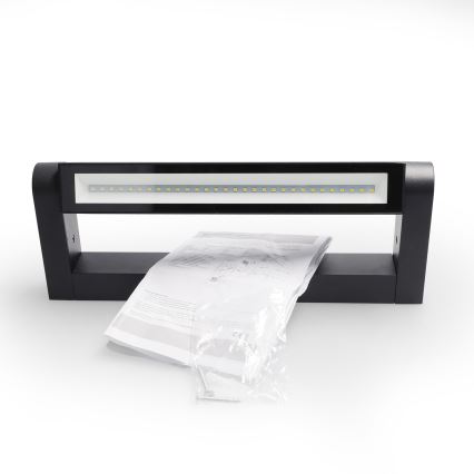 Brilagi - Aplică de exterior SALERNO LED, 12W, 230V, 35,5 cm, negru, IP65