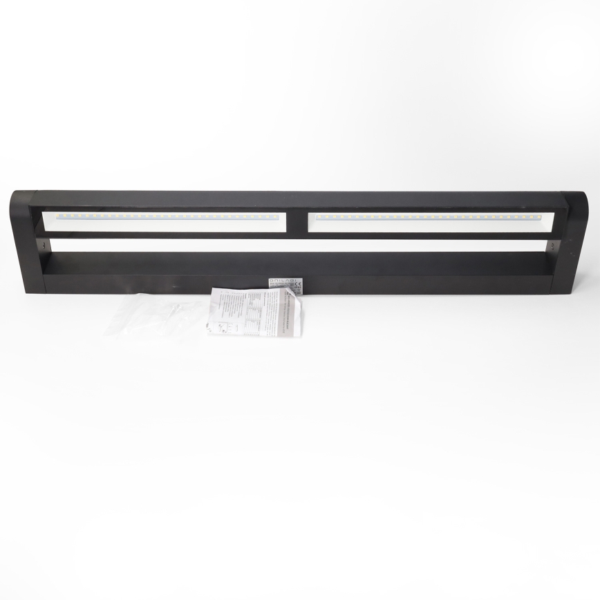 Brilagi - Aplică de exterior SALERNO LED, 24 W, 230 V, 66 cm, negru, IP65