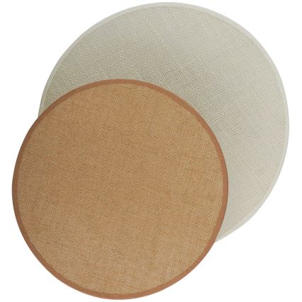 Brilagi - Aplica de perete CIRCLES 1xE27/15W/230V 45x45 cm bej/crem
