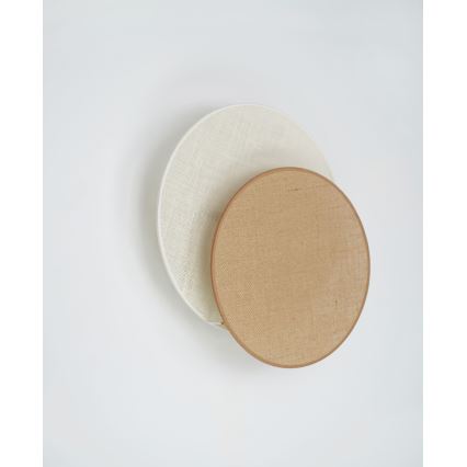 Brilagi - Aplica de perete CIRCLES 1xE27/15W/230V 45x45 cm bej/crem