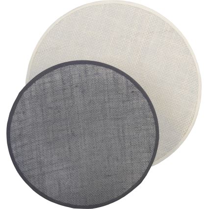 Brilagi - Aplica de perete CIRCLES 1xE27/60W/230V Ø 35 cm crem/gri