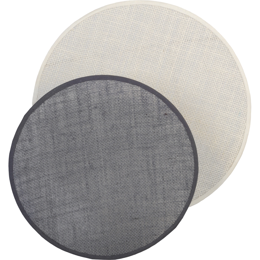 Brilagi - Aplica de perete CIRCLES 1xE27/60W/230V Ø 35 cm crem/gri