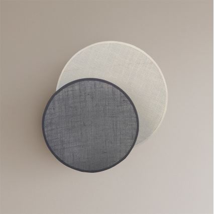 Brilagi - Aplica de perete CIRCLES 1xE27/60W/230V Ø 35 cm crem/gri