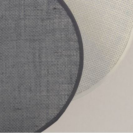 Brilagi - Aplica de perete CIRCLES 1xE27/60W/230V Ø 35 cm crem/gri