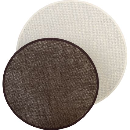 Brilagi - Aplica de perete CIRCLES 1xE27/60W/230V Ø 35 cm crem/maro