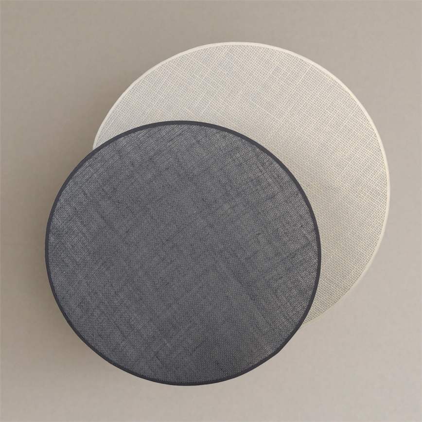 Brilagi - Aplica de perete CIRCLES, 1xE27/60W/230V, Ø 45 cm, crem/gri