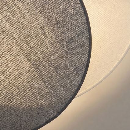 Brilagi - Aplica de perete CIRCLES, 1xE27/60W/230V, Ø 45 cm, crem/gri