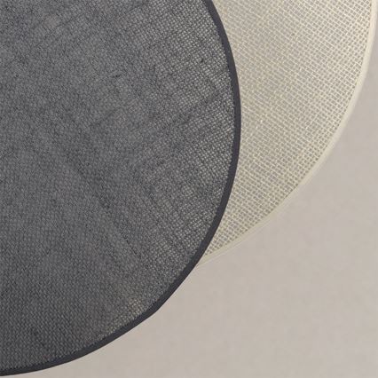 Brilagi - Aplica de perete CIRCLES, 1xE27/60W/230V, Ø 45 cm, crem/gri