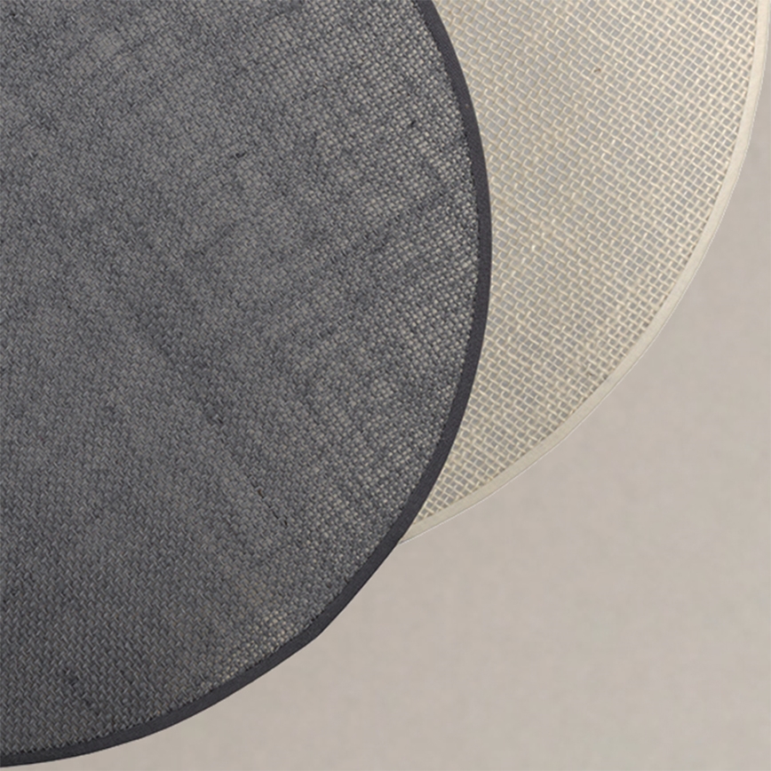Brilagi - Aplica de perete CIRCLES, 1xE27/60W/230V, Ø 45 cm, crem/gri