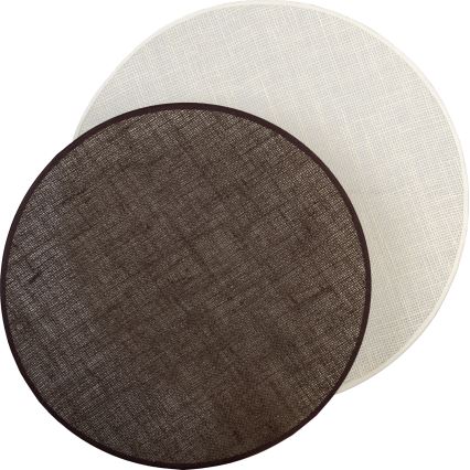 Brilagi - Aplica de perete CIRCLES 1xE27/60W/230V Ø 45 cm crem/maro