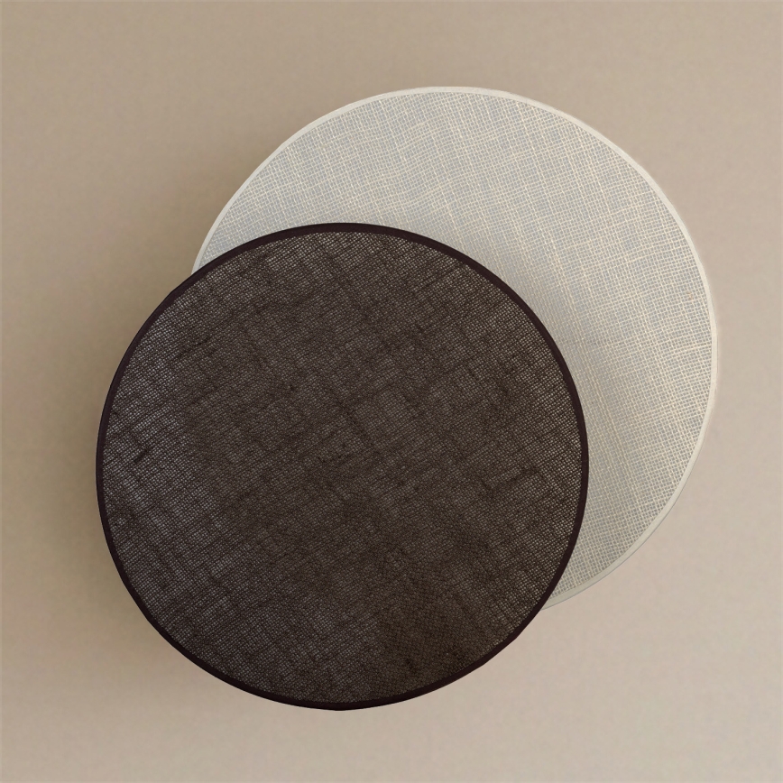 Brilagi - Aplica de perete CIRCLES 1xE27/60W/230V Ø 45 cm crem/maro