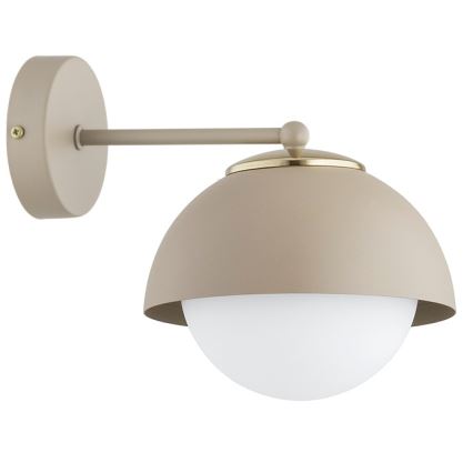 Brilagi - Aplica de perete COSMO 1xE27/60W/230V bej/auriu
