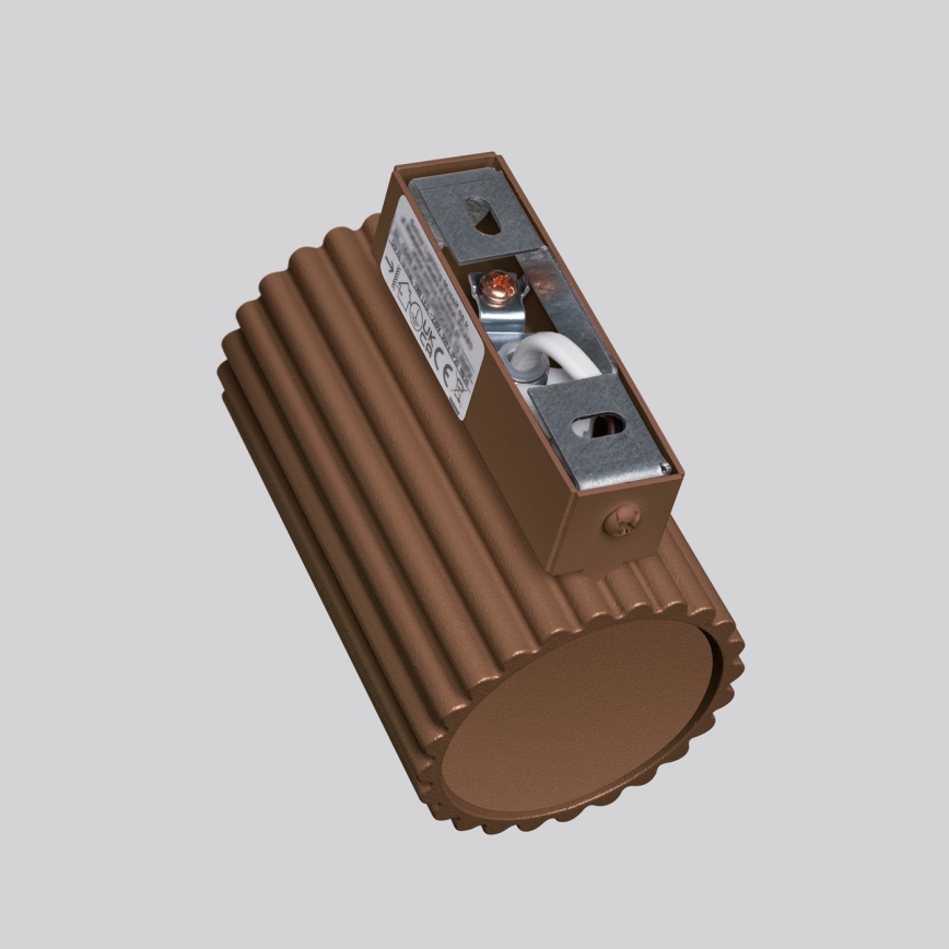 Brilagi - Aplica de perete CRESTO, 1xGU10/10W/230V, 10 cm, maro